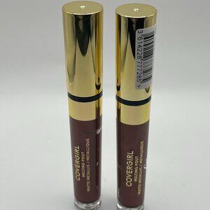 Covergirl Melting Pout Matte Metallic Lip Gloss - 120 Violet Hour - 2 Pack